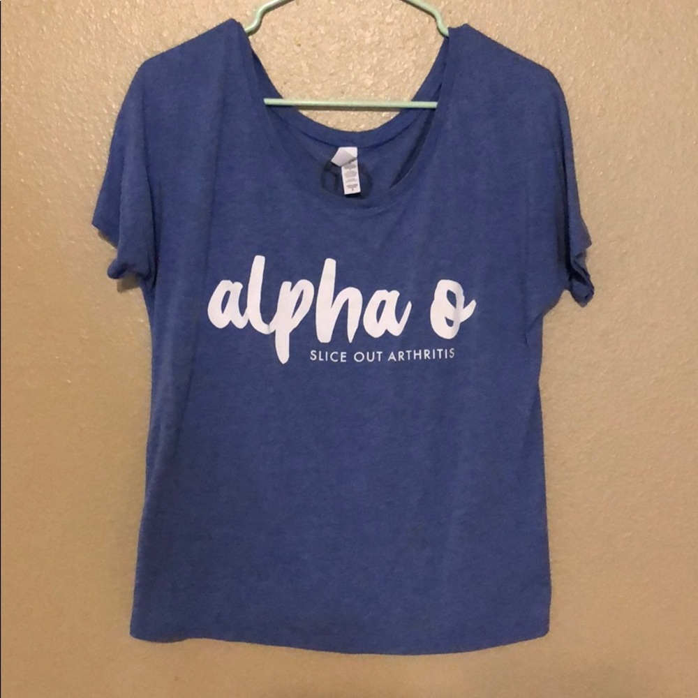 Blue t-shirt